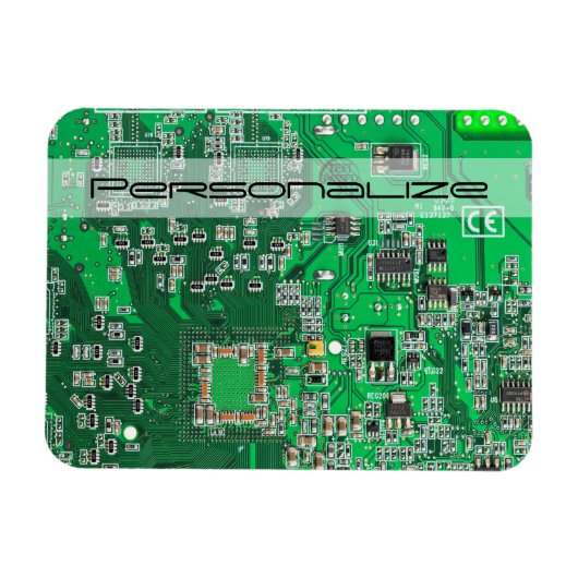 プリント回路アセンブリPCBグリーン回路基板 マグネット (横)