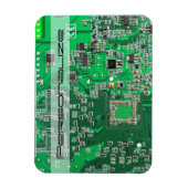 プリント回路アセンブリPCBグリーン回路基板 マグネット (縦)