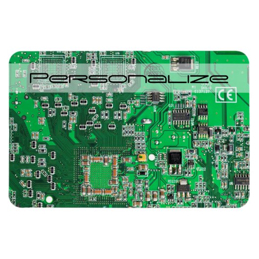 プリント回路アセンブリPCBグリーン回路基板 マグネット (横)