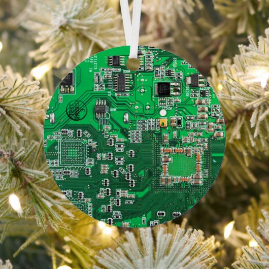 プリント回路アセンブリPCBグリーン回路基板 メタルオーナメント (インサイチュ)