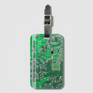 プリント回路アセンブリPCBグリーン回路基板 ラゲッジタグ