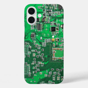 プリント回路アセンブリPCBグリーン回路基板 iPhone 16 PLUSケース