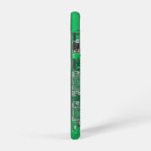 プリント回路アセンブリPCBグリーン回路基板 SAMSUNG GALAXYケース (右側面)