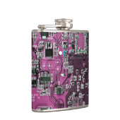 プリント回路アセンブリPCBパープル回路基板 フラスク (右)