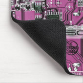 プリント回路アセンブリPCBパープル回路基板 マウスパッド (コーナー)