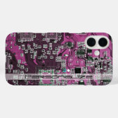 プリント回路アセンブリPCBパープル回路基板 Case-Mate iPhoneケース (裏面 (横))