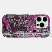 プリント回路アセンブリPCBパープル回路基板 Case-Mate iPhoneケース (裏面 (横))