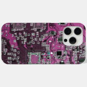 プリント回路アセンブリPCBパープル回路基板 Case-Mate iPhoneケース (裏面 (横))