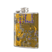 プリント回路アセンブリPCB回路基板オレンジ フラスク (左)