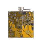 プリント回路アセンブリPCB回路基板オレンジ フラスク (裏面)