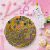 プリント回路アセンブリPCB回路基板オレンジ ペーパープレート (パーティー)