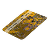 プリント回路アセンブリPCB回路基板オレンジ マグネット (左側)
