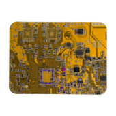 プリント回路アセンブリPCB回路基板オレンジ マグネット (横)