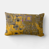 プリント回路アセンブリPCB回路基板オレンジ ランバークッション (裏面)