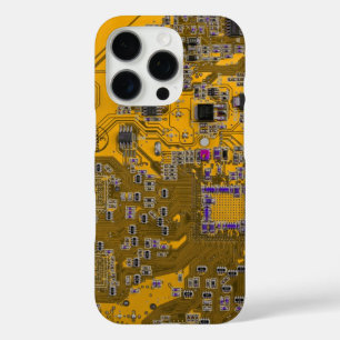 プリント回路アセンブリPCB回路基板オレンジ iPhone 16 PROケース