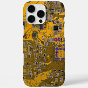 プリント回路アセンブリPCB回路基板オレンジ iPhone 16 PRO MAXケース