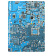 プリント回路アセンブリPCB青色回路基板 クリップボード (裏面)