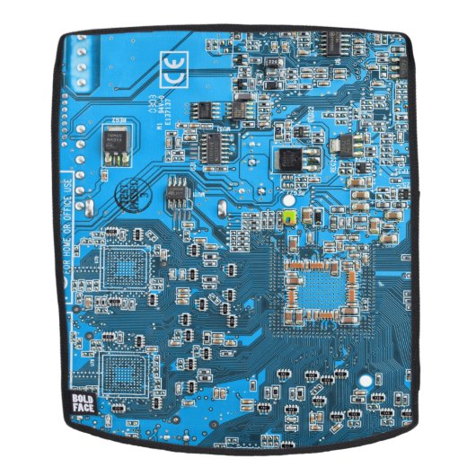 プリント回路アセンブリPCB青色回路基板 バックパック (取り外し可フェース)