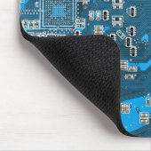 プリント回路アセンブリPCB青色回路基板 マウスパッド (コーナー)
