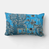 プリント回路アセンブリPCB青色回路基板 ランバークッション (裏面)