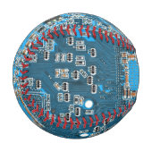プリント回路アセンブリPCB青色回路基板 野球ボール (正面左)