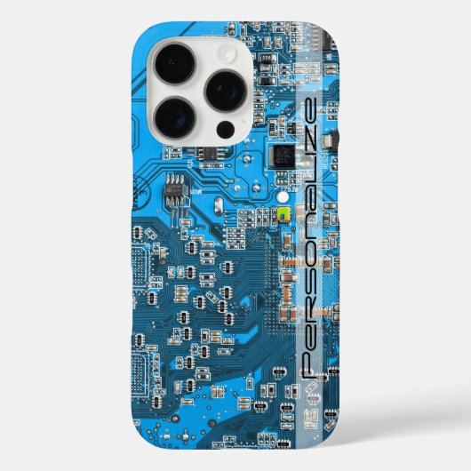 プリント回路アセンブリPCB青色回路基板 Case-Mate iPhoneケース (裏面)