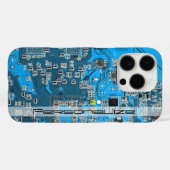 プリント回路アセンブリPCB青色回路基板 Case-Mate iPhoneケース (裏面 (横))