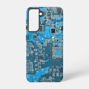 プリント回路アセンブリPCB青色回路基板 SAMSUNG GALAXY S21ケース