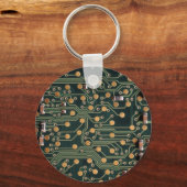 プリント基板 キーホルダー (正面)