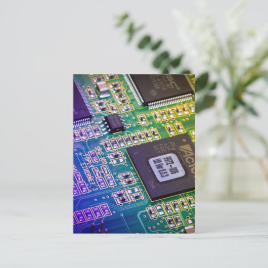 プリント基板 – PCB ポストカード (スタンド正面)