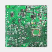 プリント基板 PCB 緑の回路基板 マグネット (正面)