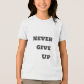 プリント文字付きスウェットシャツ トライブレンドＴシャツ (正面)