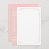 プリント文房具 – Bublegum ノートカード (正面/裏面)