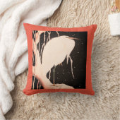 プリント日本のヘロン綿装飾用クッション クッション (ブランケット)