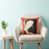 プリント日本のヘロン綿装飾用クッション クッション (椅子)