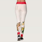 プリント日本の蝶レギンス レギンス (裏面)