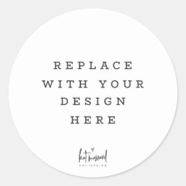 プリント注文エンベロープパーティー好意シールサークルスポット ラウンドシール