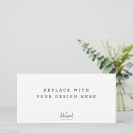 プリント注文8 x 4インチランドスケープ幅カード サンキューカード