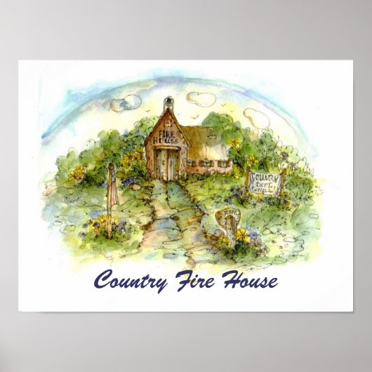 プリント消防所 ポスター (正面)