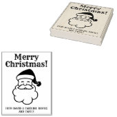 プリント独自のクリスマスカード ラバースタンプ (押印)
