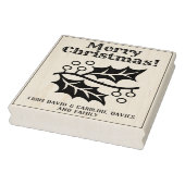 プリント独自のクリスマスカード ラバースタンプ (スタンプ)