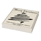 プリント独自のクリスマスカード ラバースタンプ (スタンプ)