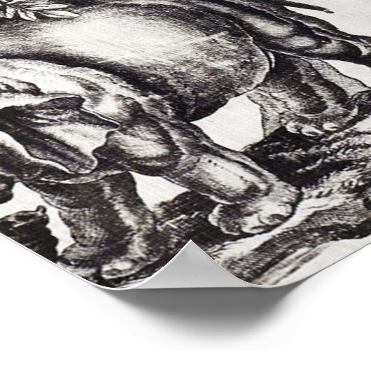 プリント生地 ポスター (角)