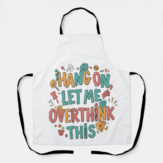 プリント生活：毎日のスタイルユニーク量 エプロン (正面)