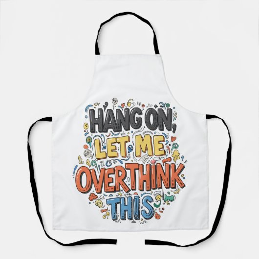 プリント生活:毎日のスタイルユニーク量 エプロン (正面)