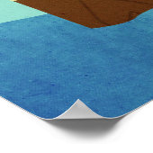 プリント素晴らしだ ポスター (角)