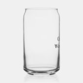 プリント缶グラス 470ml ガラス缶 (左)