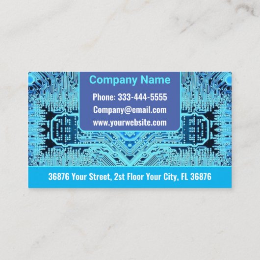 プリント配線板 名刺 (裏面)