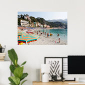 プリント：イタリアの思い出 – Le Cinque Terre ポスター (ホームオフィス)