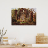 プリント：エルデナの修道院遺跡 ポスター (キッチン)